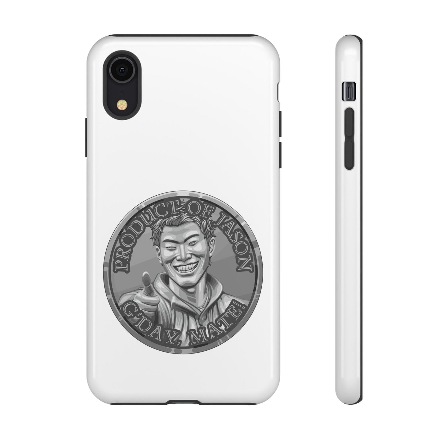 Fan Fiction Silver Spirit Coin PHONE CASE