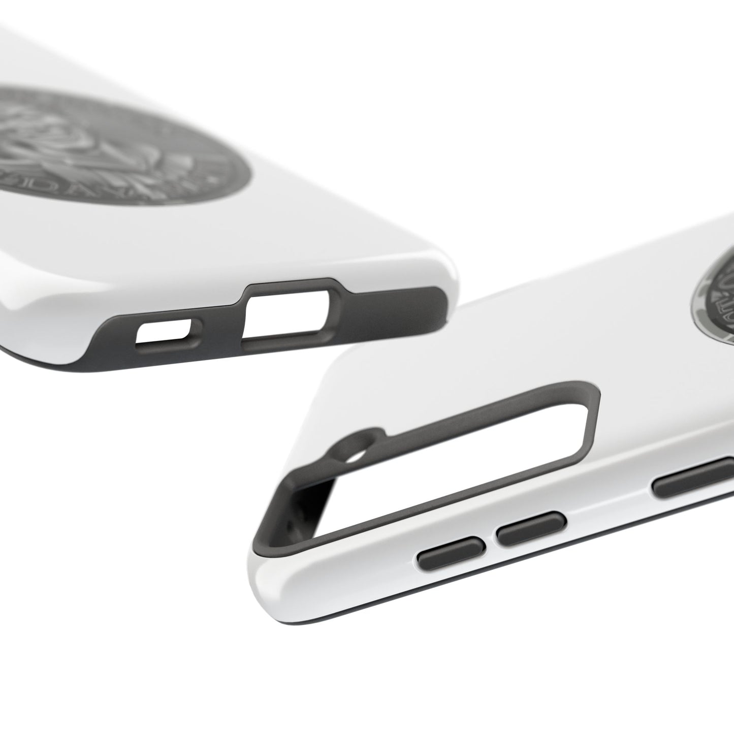 iPhone and Samsung Iron Spirit Coin Tough Phone Case - Durable Protection