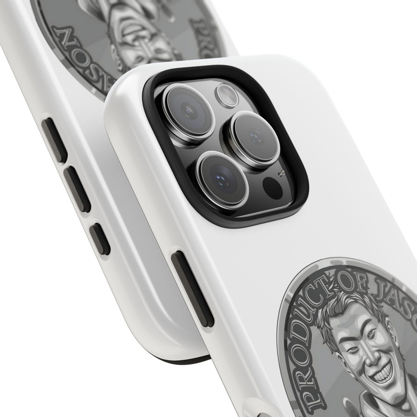 iPhone and Samsung Silver Spirit Coin Tough Phone Case - Durable Protection