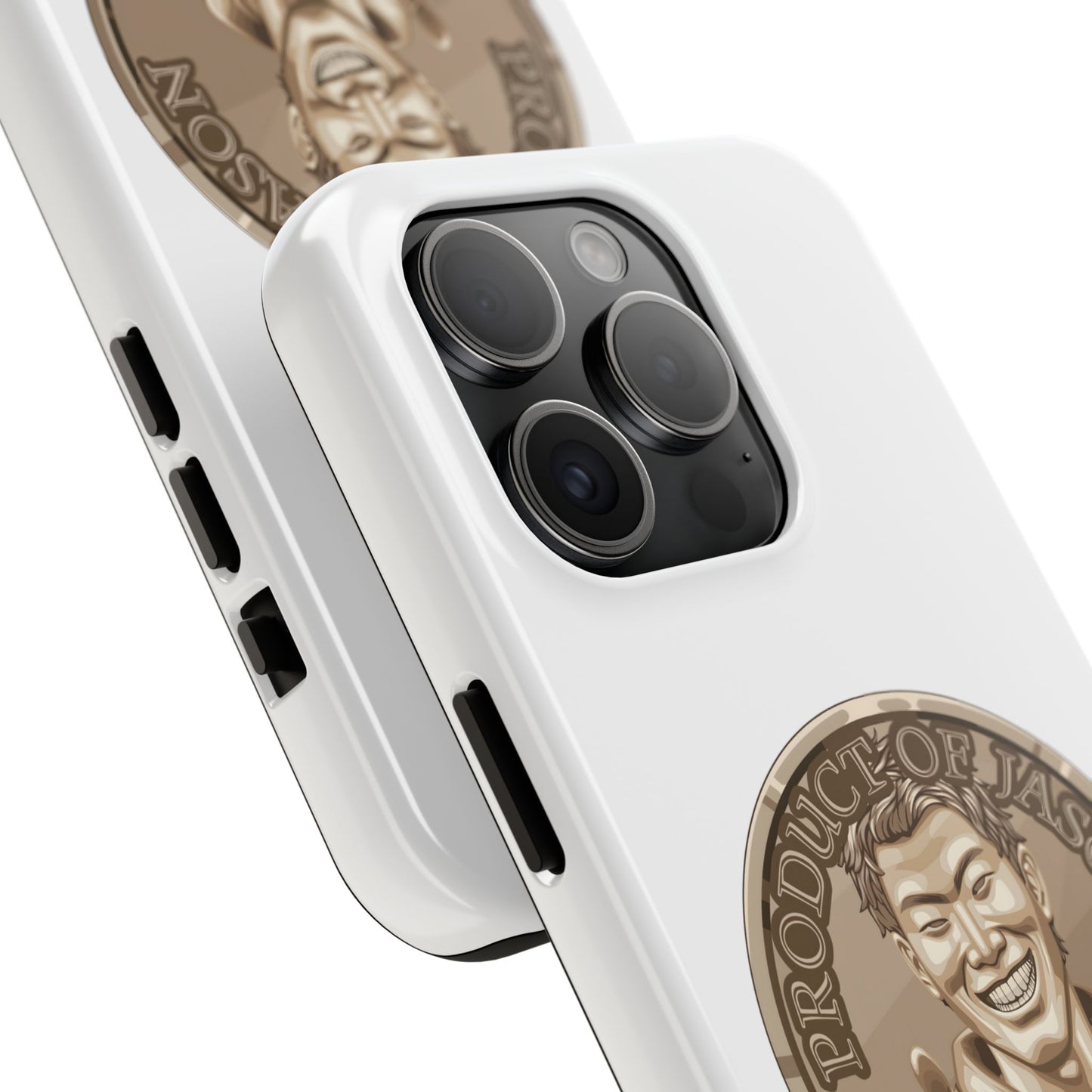 iPhone and Samsung Bronze Spirit Coin Tough Phone Case - Durable Protection