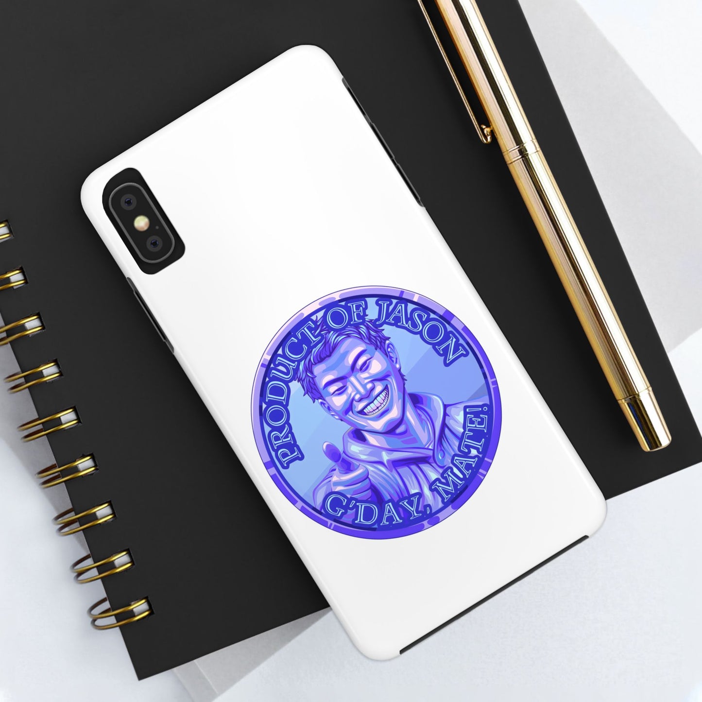 iPhone and Samsung Diamond Spirit Coin Tough Phone Case - Durable Protection