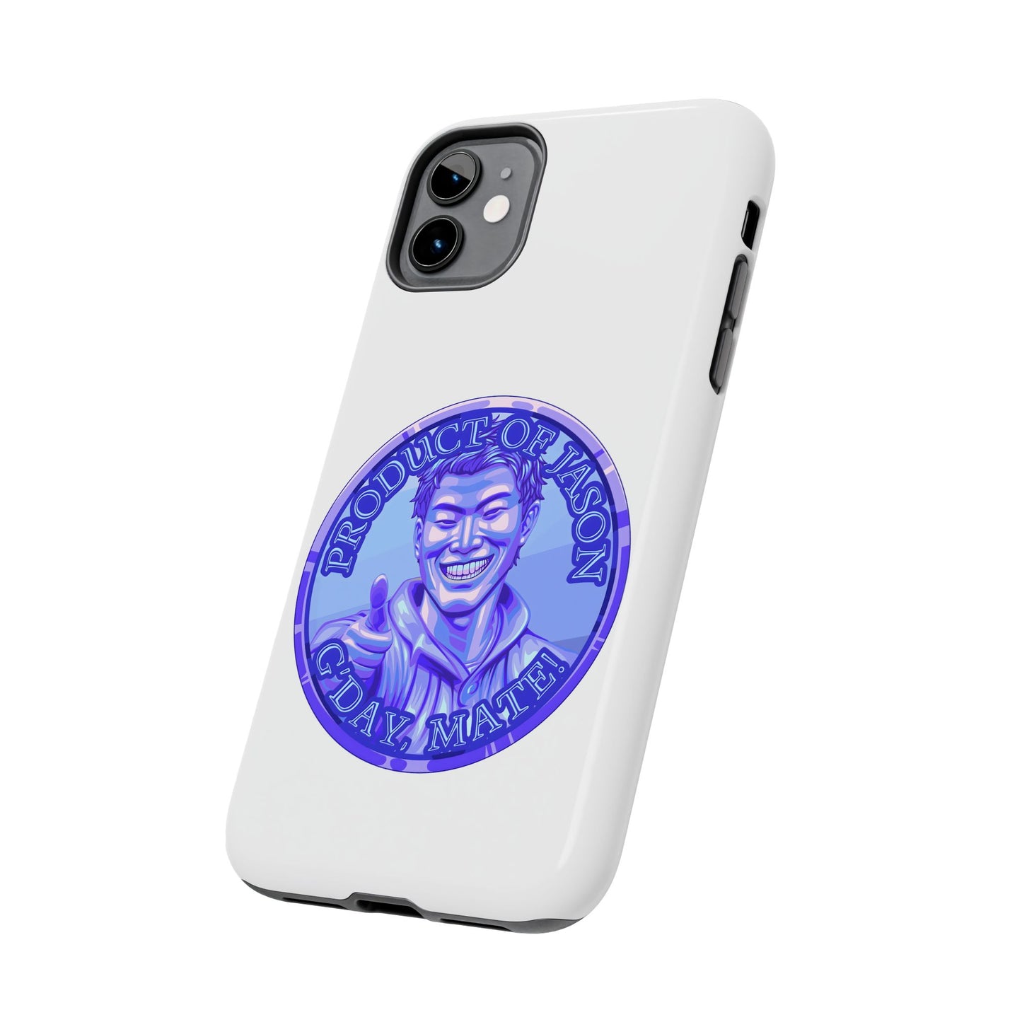iPhone and Samsung Diamond Spirit Coin Tough Phone Case - Durable Protection