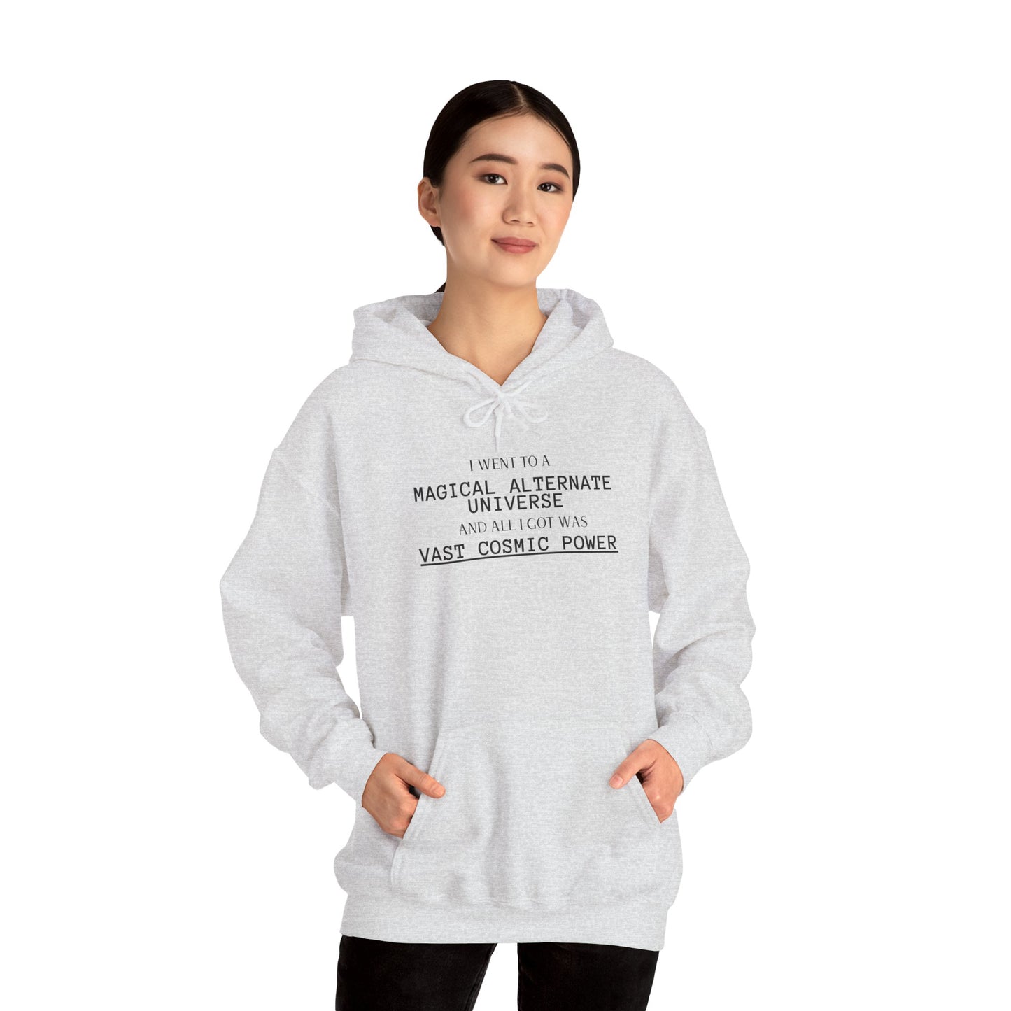 Diamond Rank He Who Fights With Monsters Fan Fiction Hoodie I went to a MAGICAL ALTERNATE UNIVERSE and all I got was Vast Cosmic Power