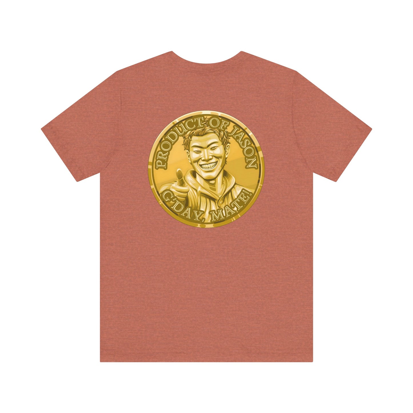 Gold Spirit Coin I Went to a Magical Alternate Universe and All I Got was Vast Cosmic Power T-Shirt He Who Fights With Monsters Asano