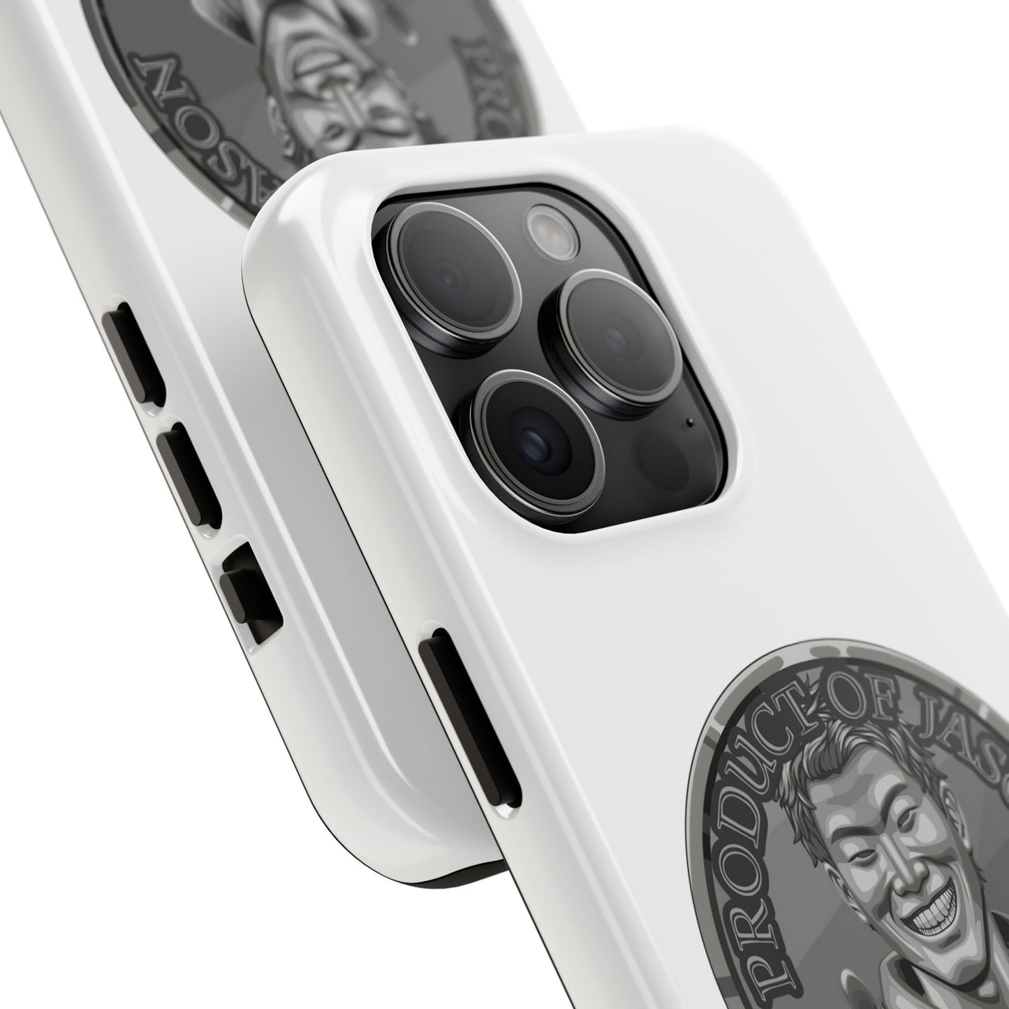 iPhone and Samsung Iron Spirit Coin Tough Phone Case - Durable Protection