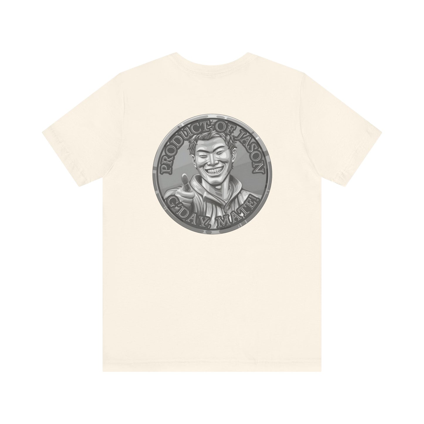 Silver Spirit Coin I Went to a Magical Alternate Universe and All I Got was Vast Cosmic Power T-Shirt He Who Fights With Monsters Asano