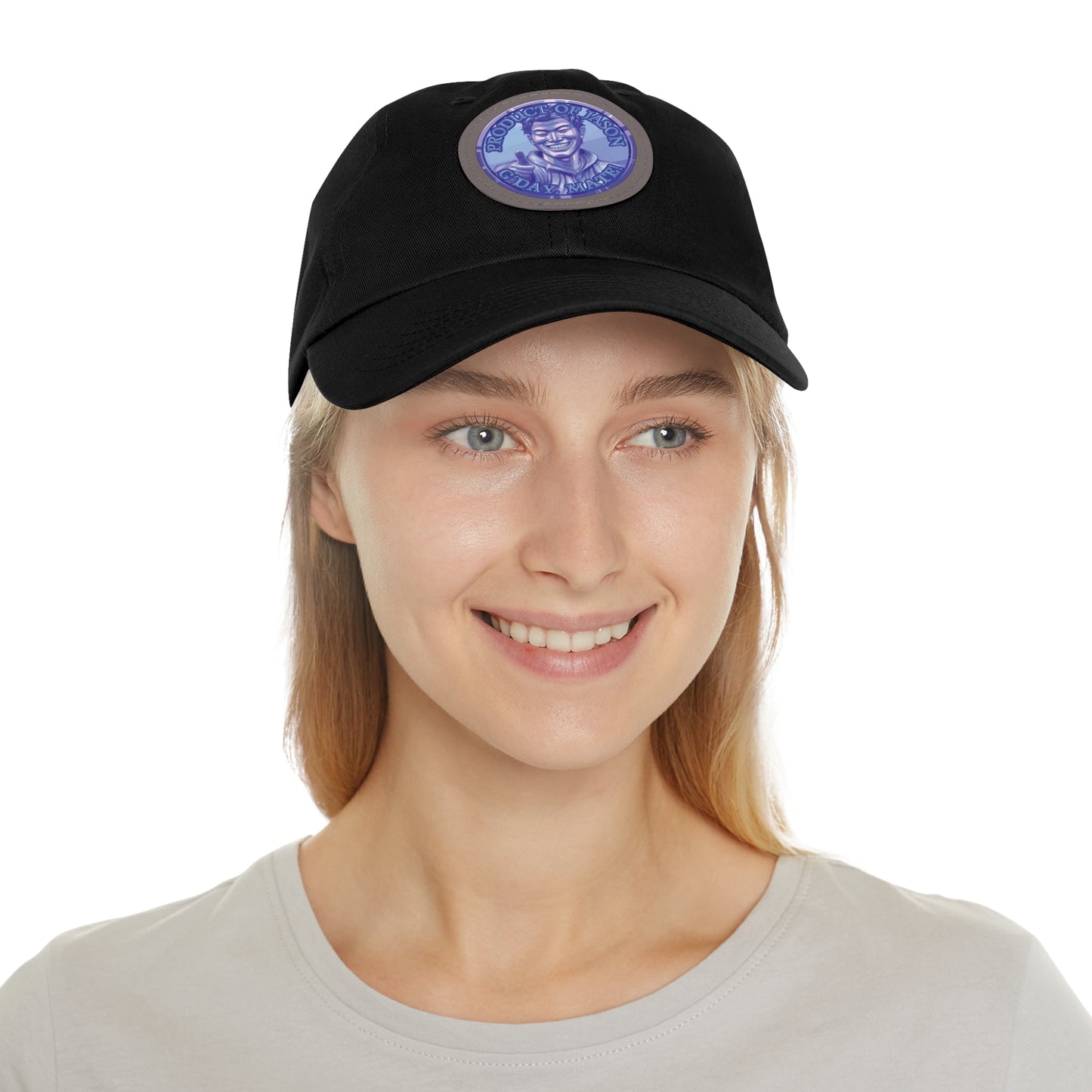 Diamond Spirit Coin Leather Patch Hat of He Who Fights With Monsters Jason Asano Diamond Coin Hat G'day Mate Product of Jason Ha ts