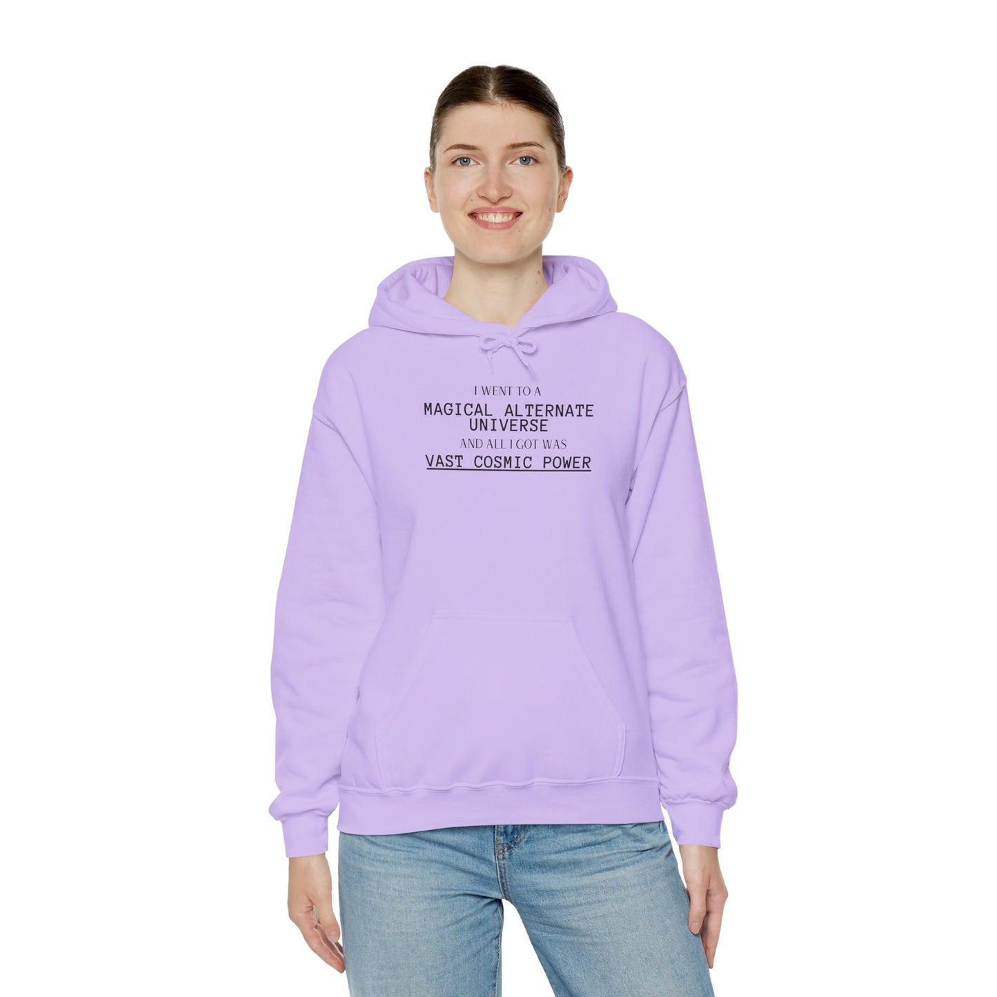 Silver Rank He Who Fights With Monsters Fan Fiction Hoodie I went to a MAGICAL ALTERNATE UNIVERSE and all I got was Vast Cosmic Power