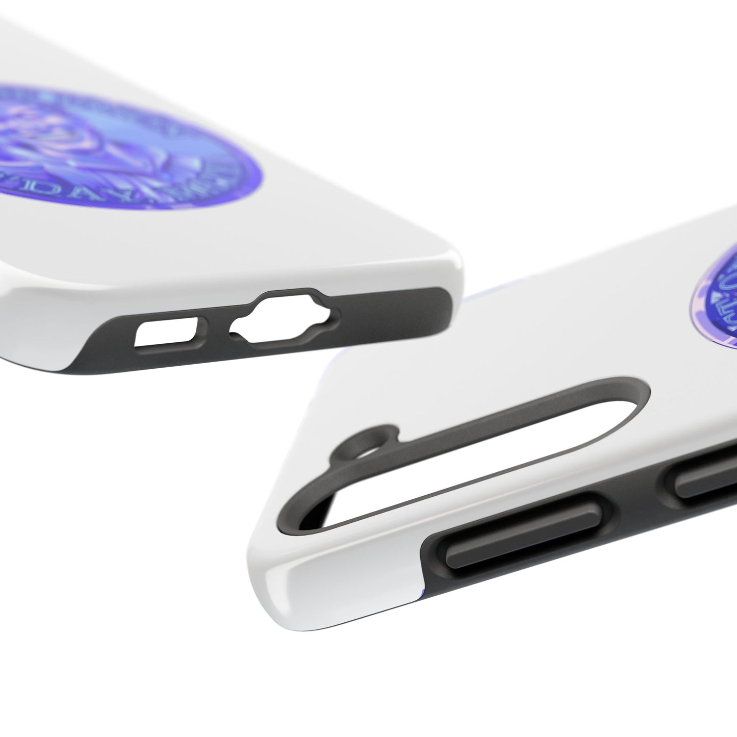 iPhone and Samsung Diamond Spirit Coin Tough Phone Case - Durable Protection