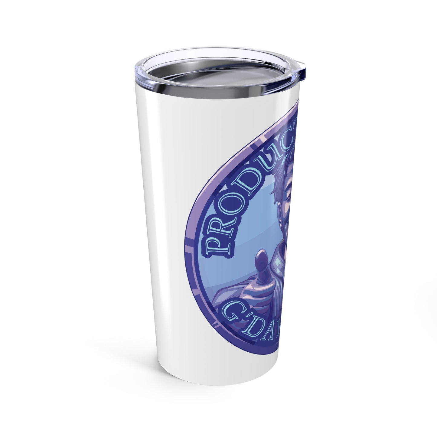 Diamond Spirit Coin Tumbler 20oz of He Who Fights With Monsters Jason Asano Diamond Coin Tumbler G'day Mate Product of Jason Tumbler