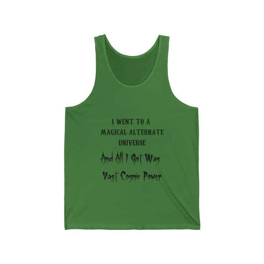 Bronze Spirit Coin I Went to a Magical Alternate Universe and All I Got was Vast Cosmic Power Tank Top He Who Fights With Monsters Asano