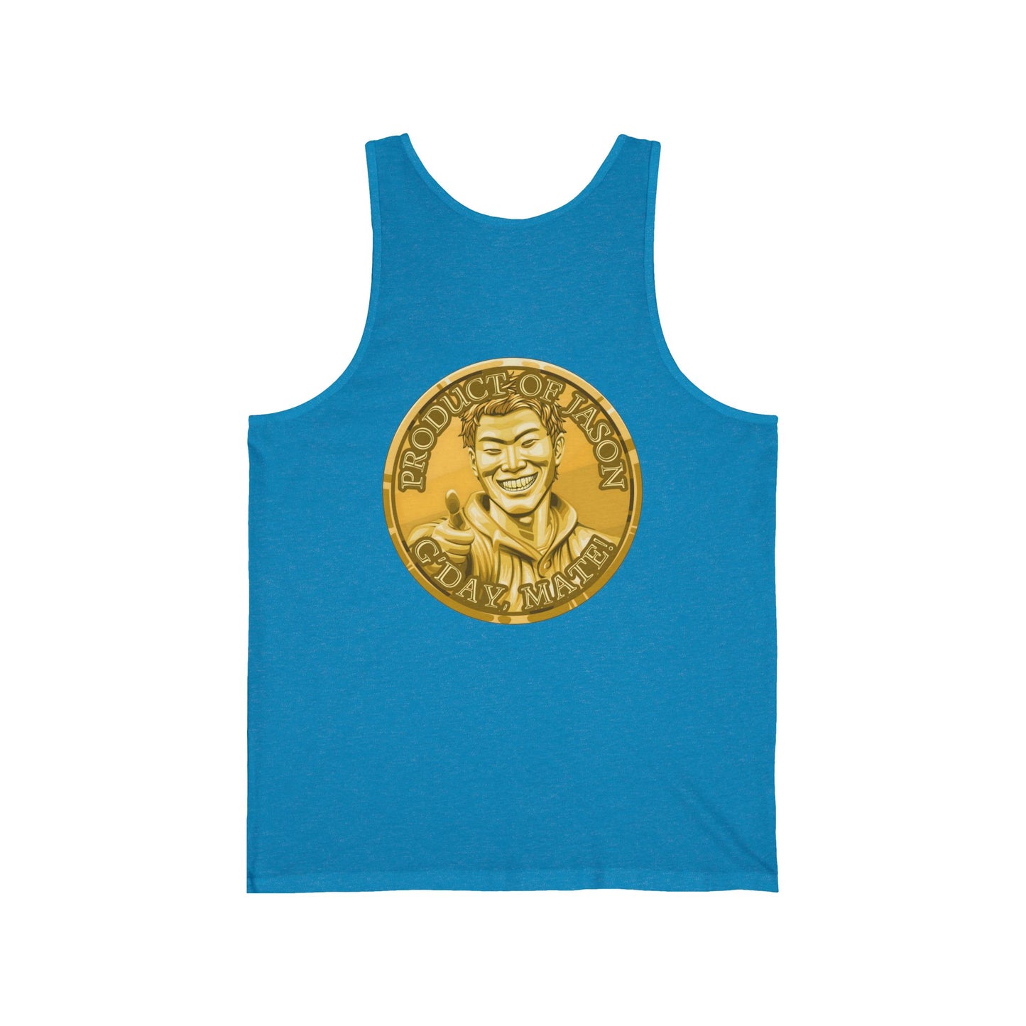 Gold Spirit Coin I Went to a Magical Alternate Universe and All I Got was Vast Cosmic Power Tank Top He Who Fights With Monsters Asano