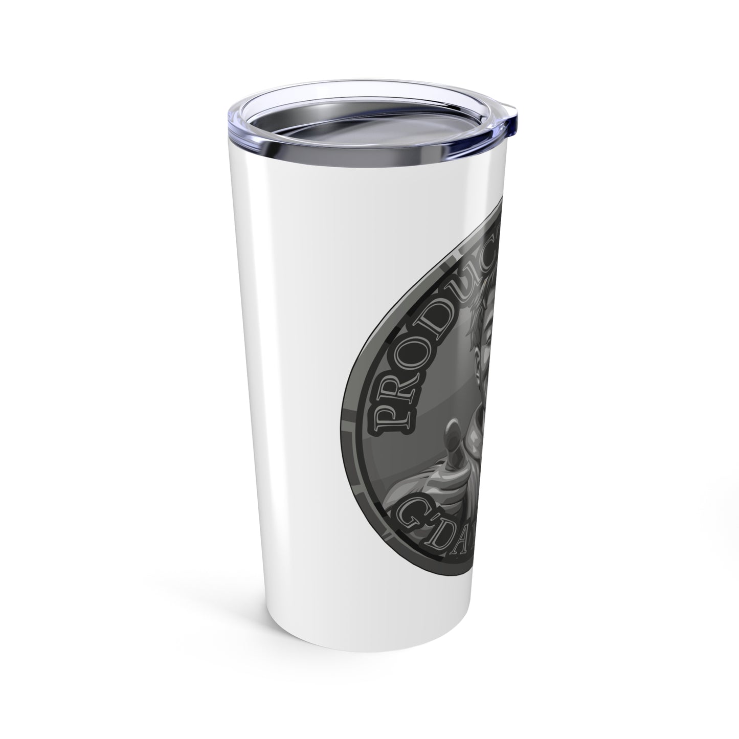 Iron Spirit Coin Tumbler 20oz of He Who Fights With Monsters Jason Asano Iron Coin Tumbler G'day Mate Product of Jason Tumbler