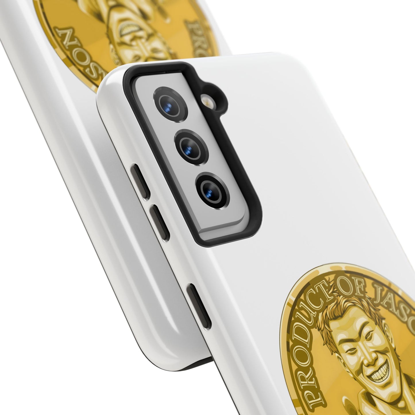 iPhone and Samsung Gold Spirit Coin Tough Phone Case - Durable Protection