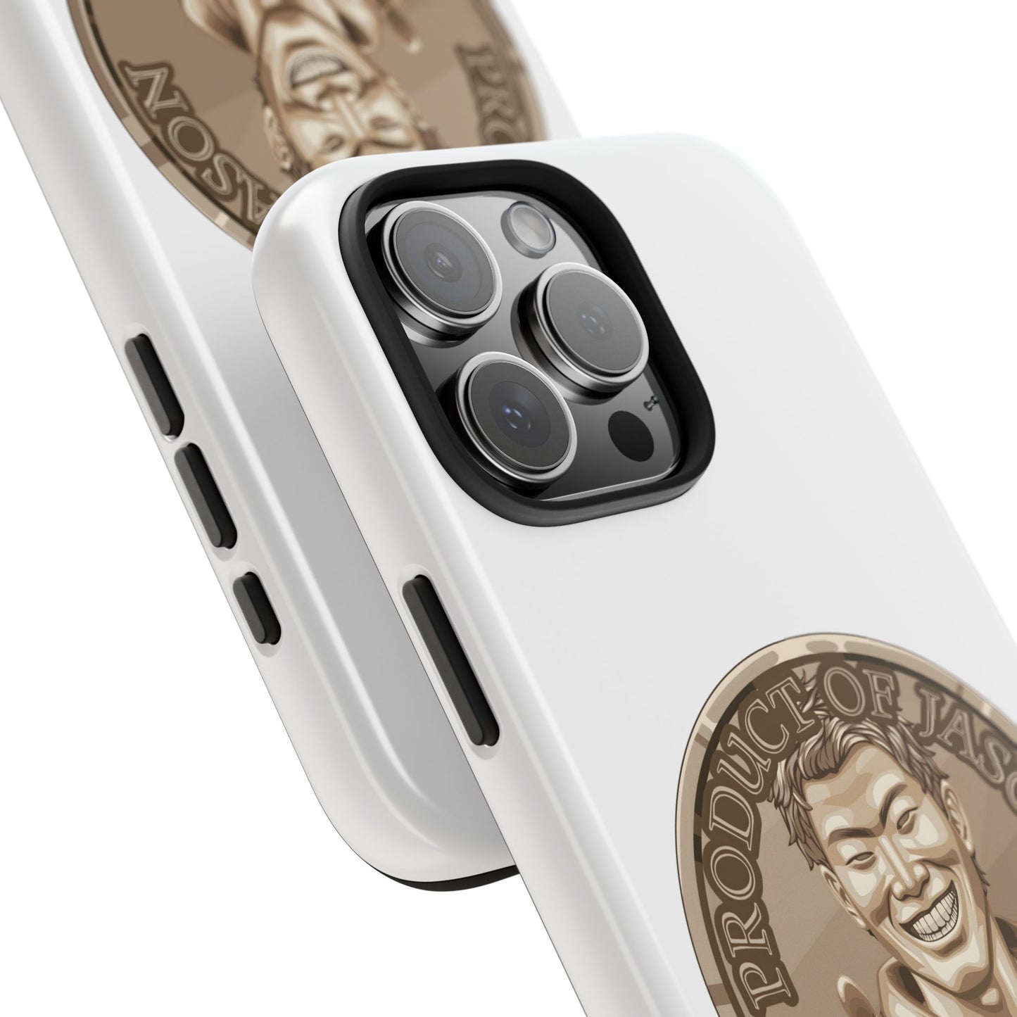 iPhone and Samsung Bronze Spirit Coin Tough Phone Case - Durable Protection