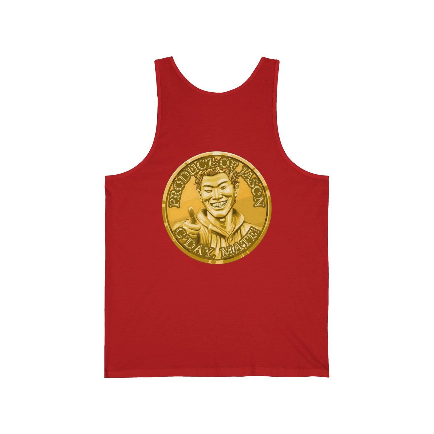 Gold Spirit Coin I Went to a Magical Alternate Universe and All I Got was Vast Cosmic Power Tank Top He Who Fights With Monsters Asano