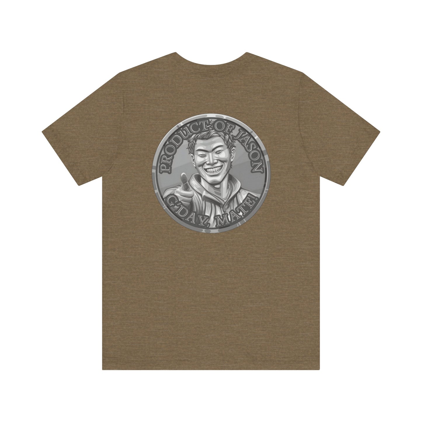 Silver Spirit Coin I Went to a Magical Alternate Universe and All I Got was Vast Cosmic Power T-Shirt He Who Fights With Monsters Asano