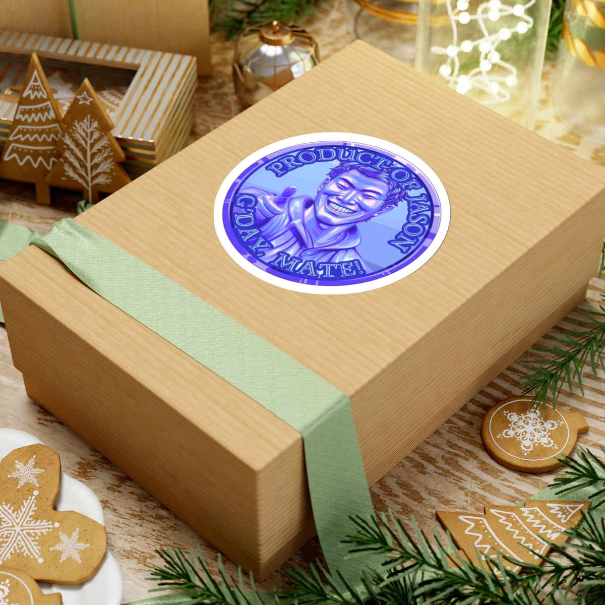 (Indoor) Diamond Spirit Coin Sticker of He Who Fights With Monsters Jason Asano Diamond Coin Sticker G'day Mate Product of Jason Sticker Diamond Rank