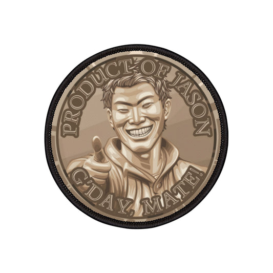 Product of Jason, G'day Mate Bronze Rank Spirit Coin Patch HWFWM Fan Merch Fan Designed Spirit Coin Patch He Who Fights with Monsters