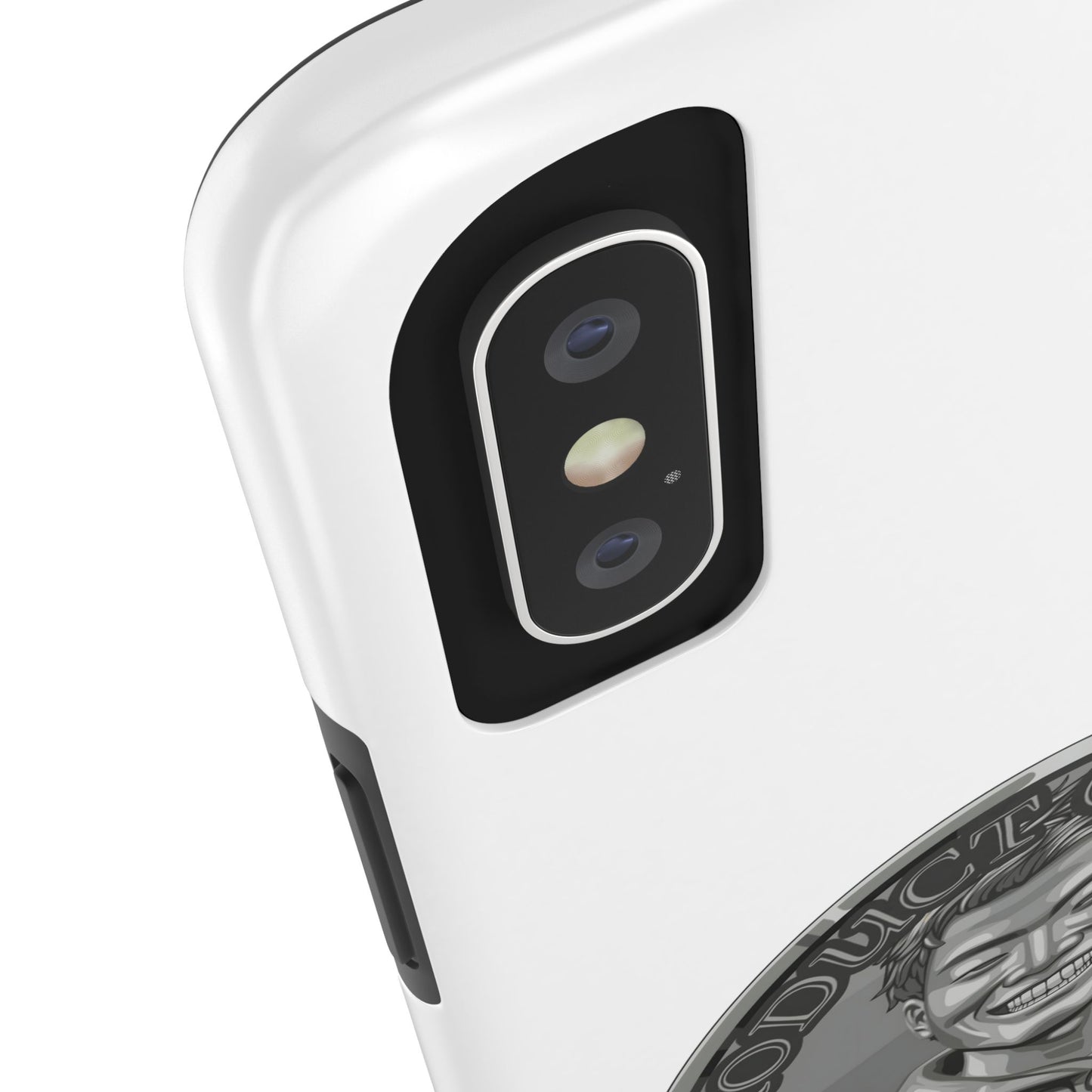 iPhone and Samsung Iron Spirit Coin Tough Phone Case - Durable Protection