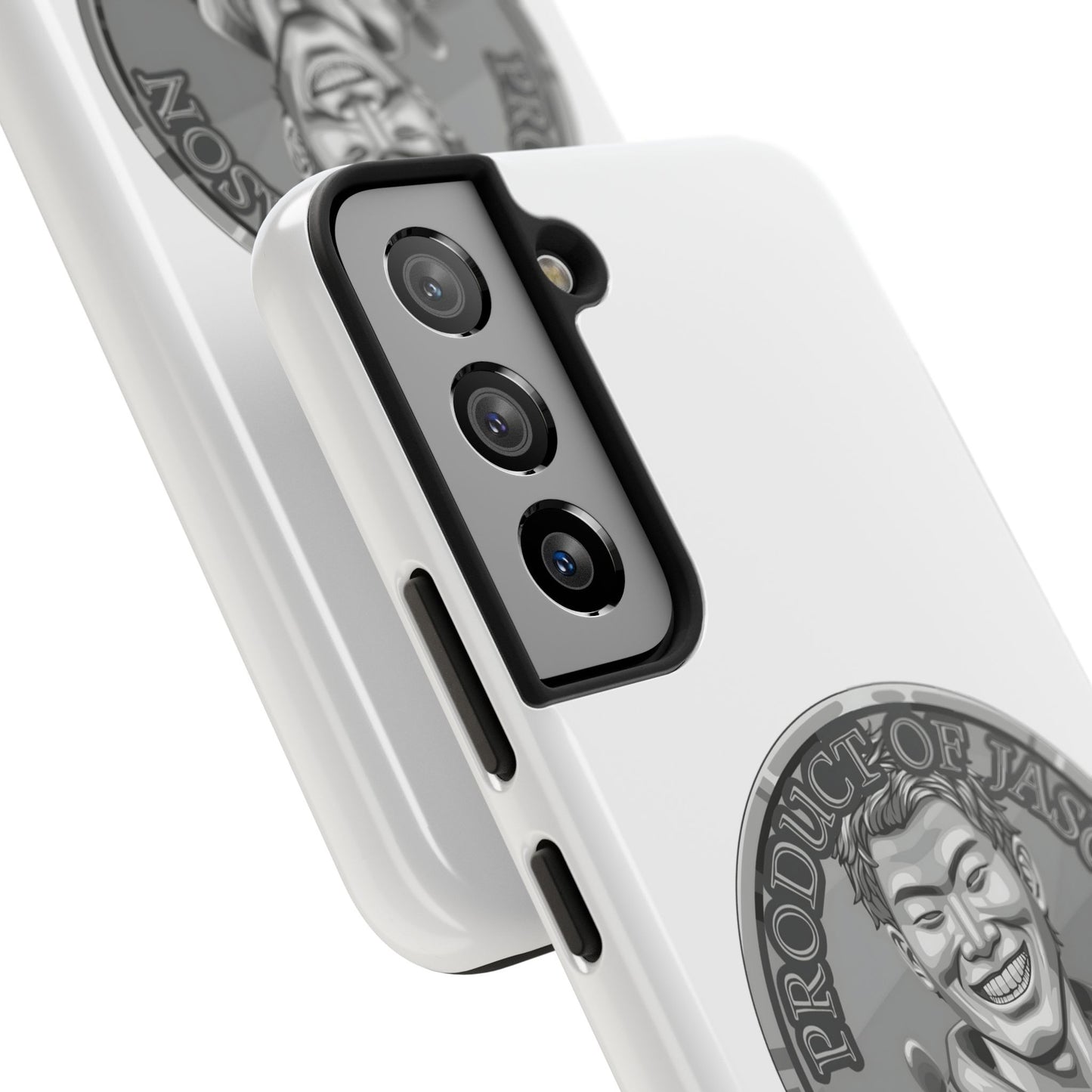 iPhone and Samsung Silver Spirit Coin Tough Phone Case - Durable Protection