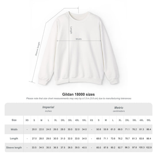 Ash HWFWM Magical Alternate Universe Crewneck Sweatshirt - Vast Cosmic Power Design