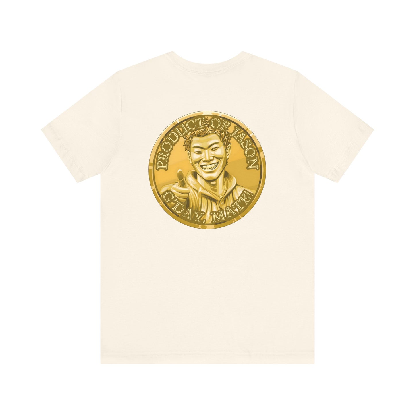 Gold Spirit Coin I Went to a Magical Alternate Universe and All I Got was Vast Cosmic Power T-Shirt He Who Fights With Monsters Asano