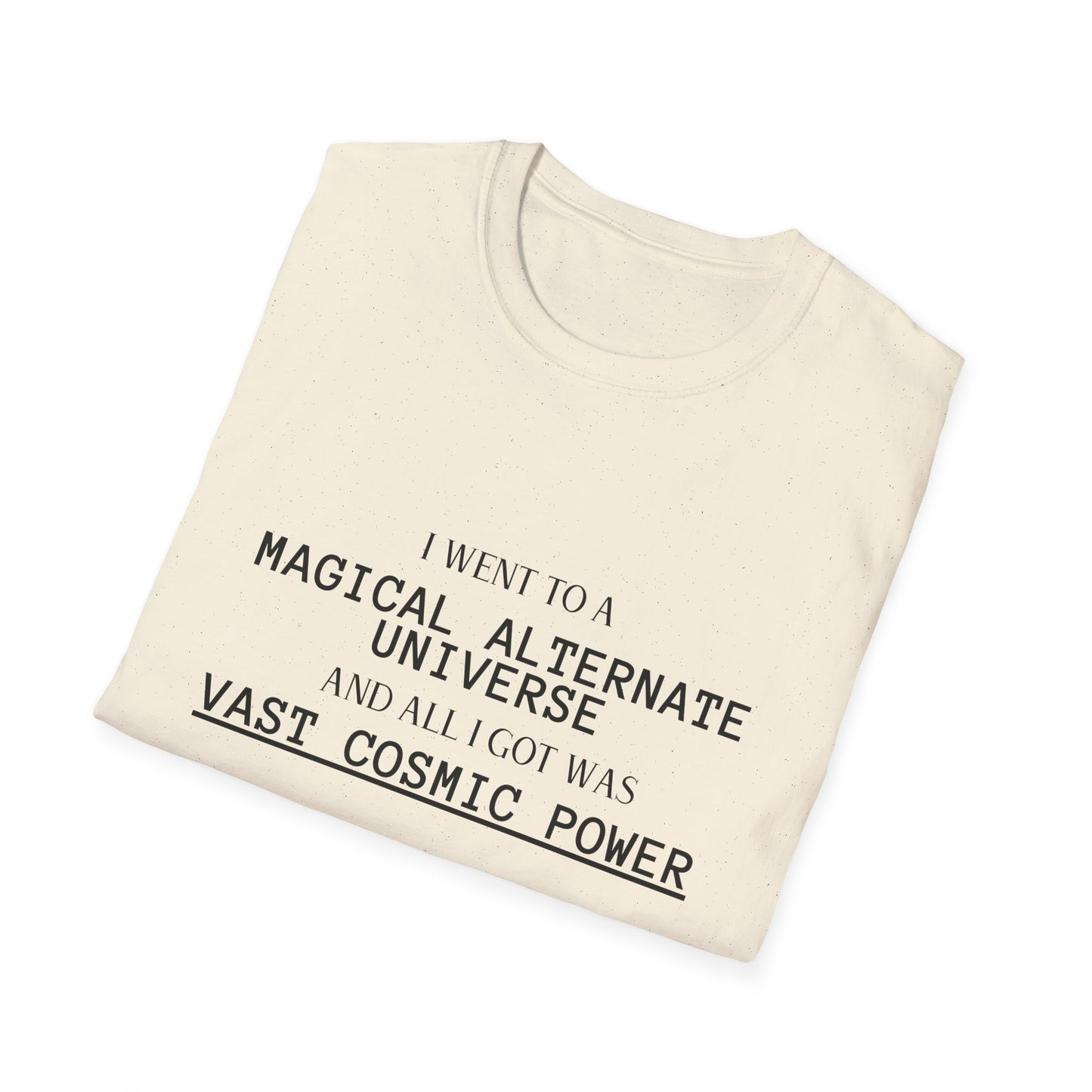 He Who Fights With Monsters Fan Fiction T-Shirt Bronze Rank I went to a MAGICAL ALTERNATE UNIVERSE and all I got was vast cosmic power