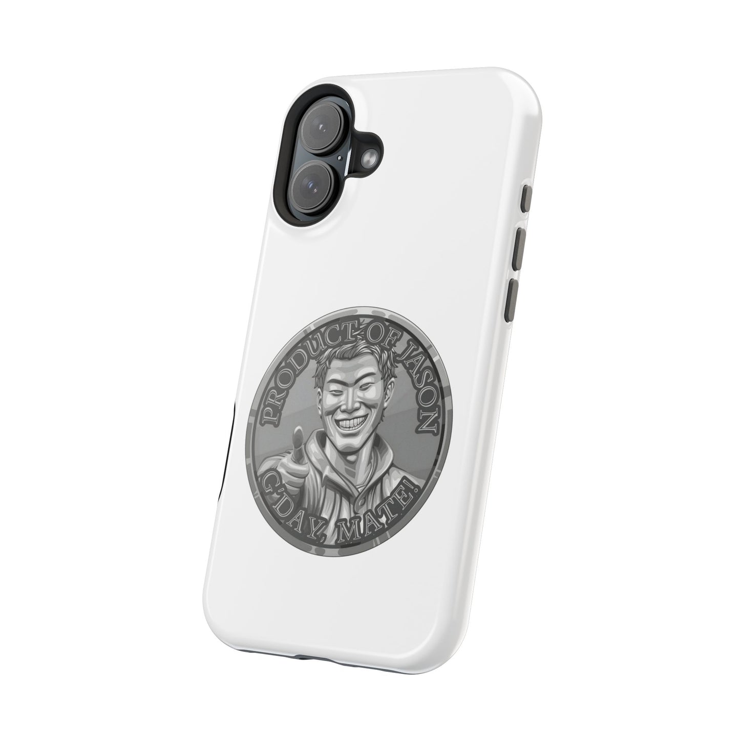 Silver Spirit Coin MagSafe Magnetic Tough Case