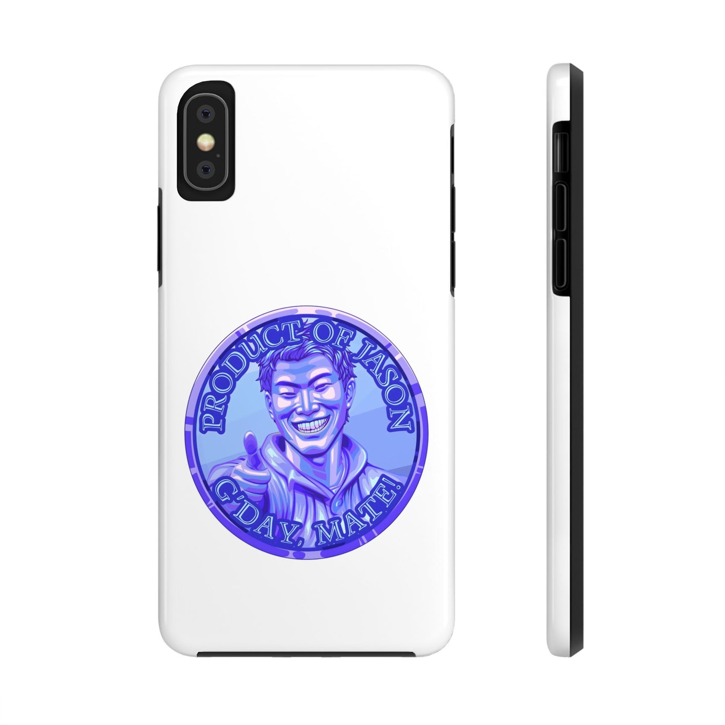 iPhone and Samsung Diamond Spirit Coin Tough Phone Case - Durable Protection