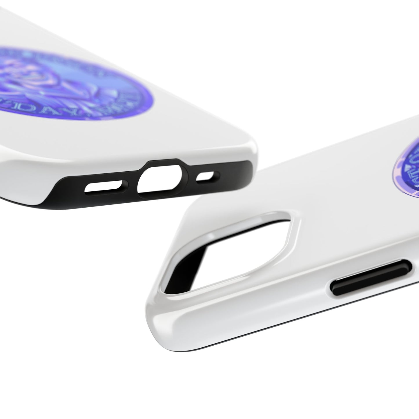 iPhone and Samsung Diamond Spirit Coin Tough Phone Case - Durable Protection