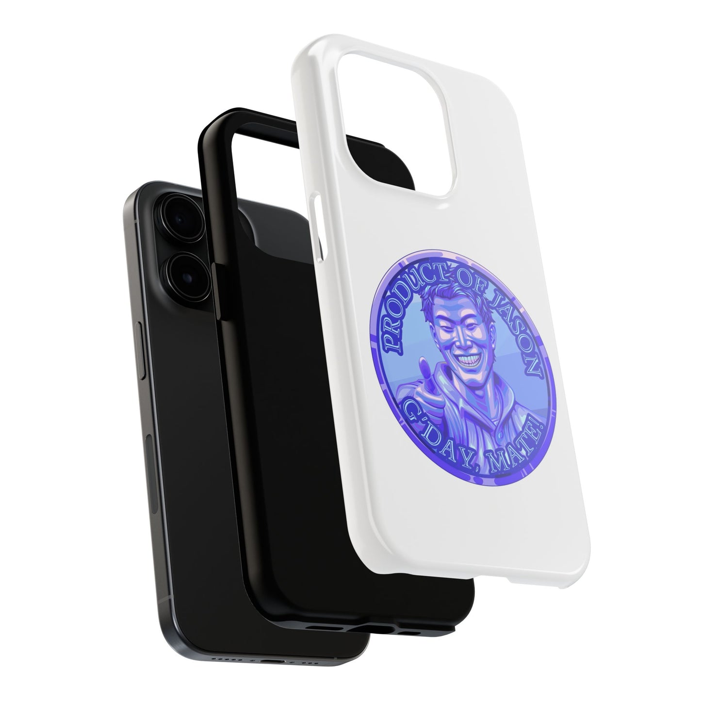 iPhone and Samsung Diamond Spirit Coin Tough Phone Case - Durable Protection