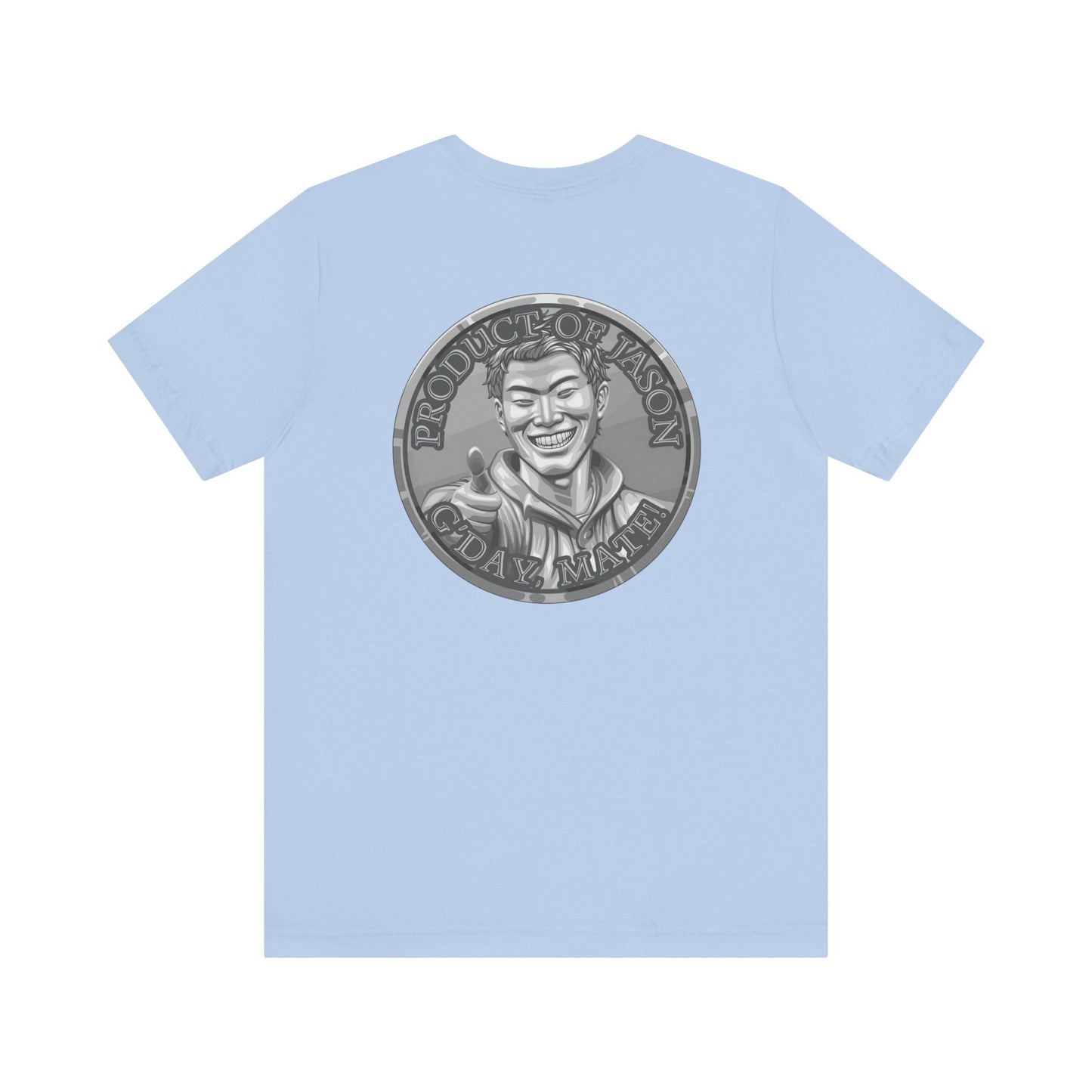 Silver Spirit Coin I Went to a Magical Alternate Universe and All I Got was Vast Cosmic Power T-Shirt He Who Fights With Monsters Asano