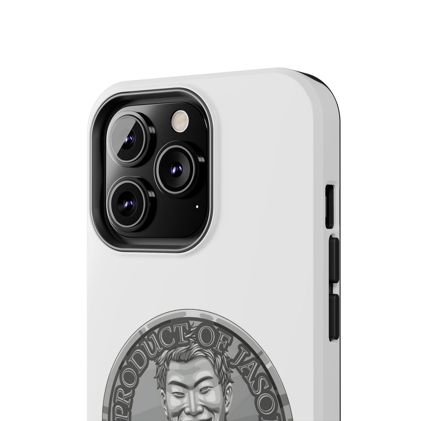 iPhone and Samsung Silver Spirit Coin Tough Phone Case - Durable Protection