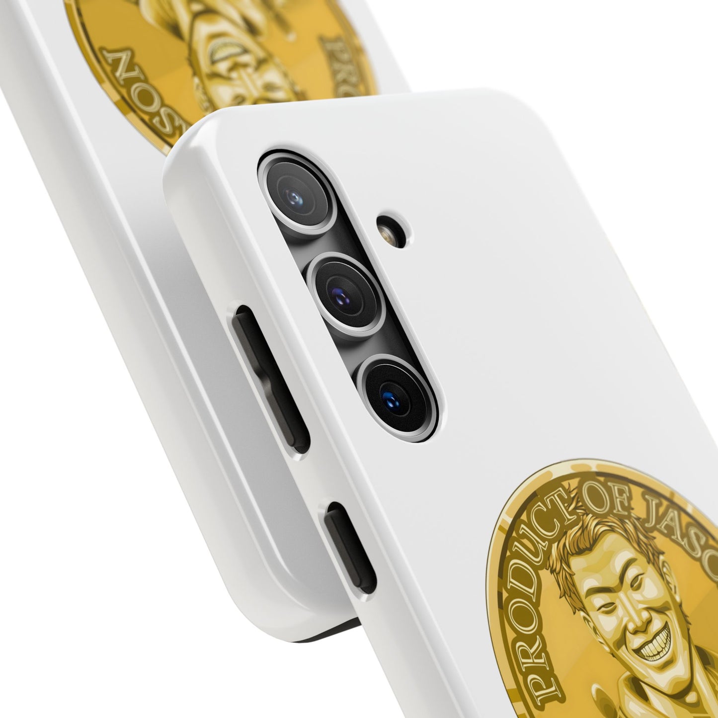 iPhone and Samsung Gold Spirit Coin Tough Phone Case - Durable Protection
