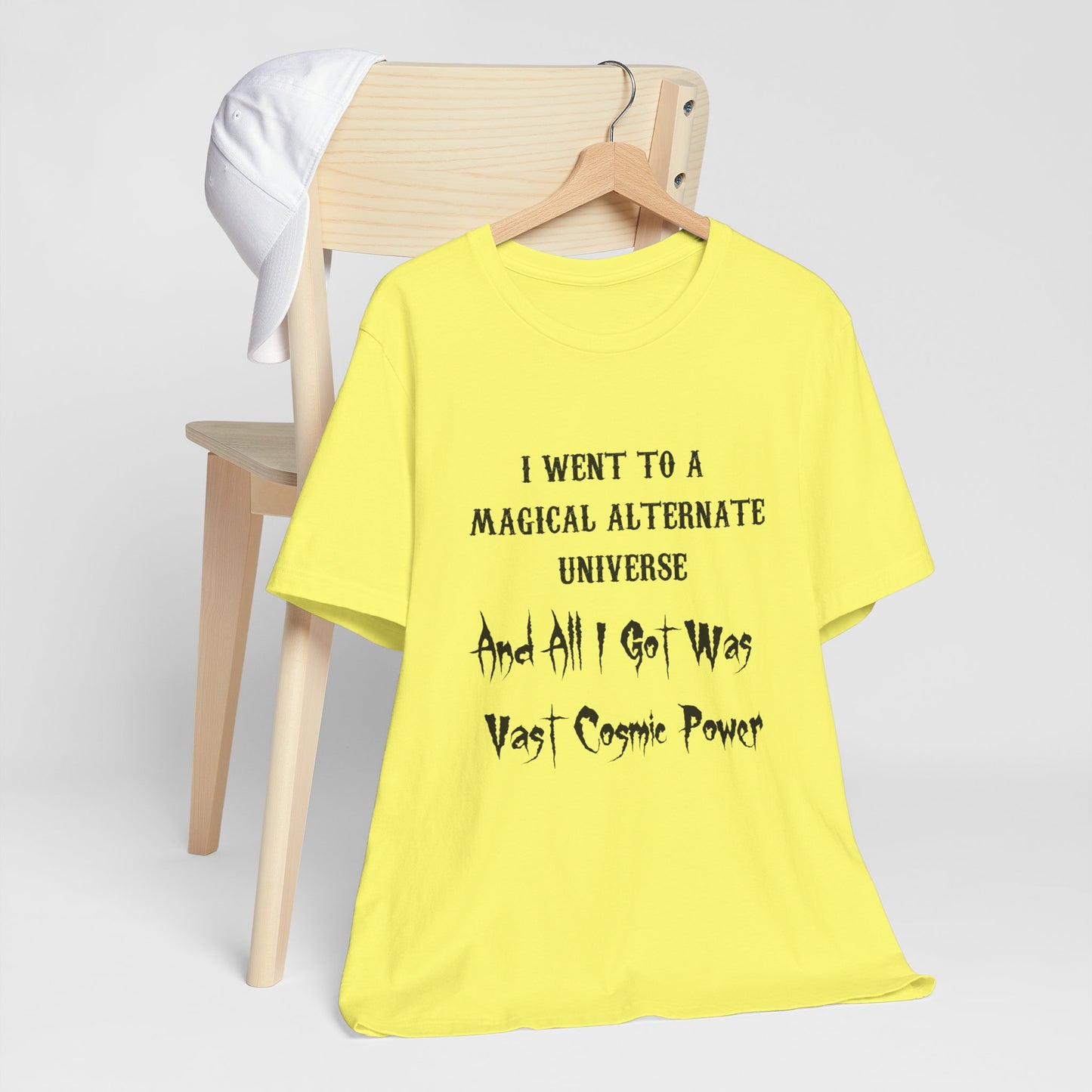 Gold Spirit Coin I Went to a Magical Alternate Universe and All I Got was Vast Cosmic Power T-Shirt He Who Fights With Monsters Asano