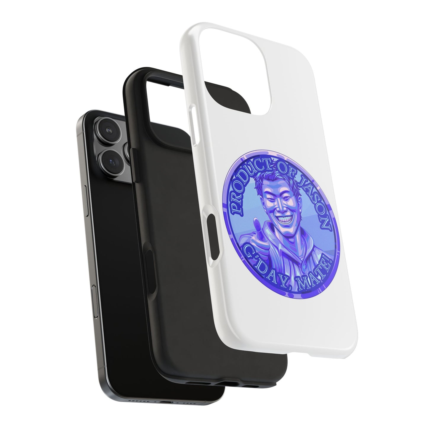 iPhone and Samsung Diamond Spirit Coin Tough Phone Case - Durable Protection