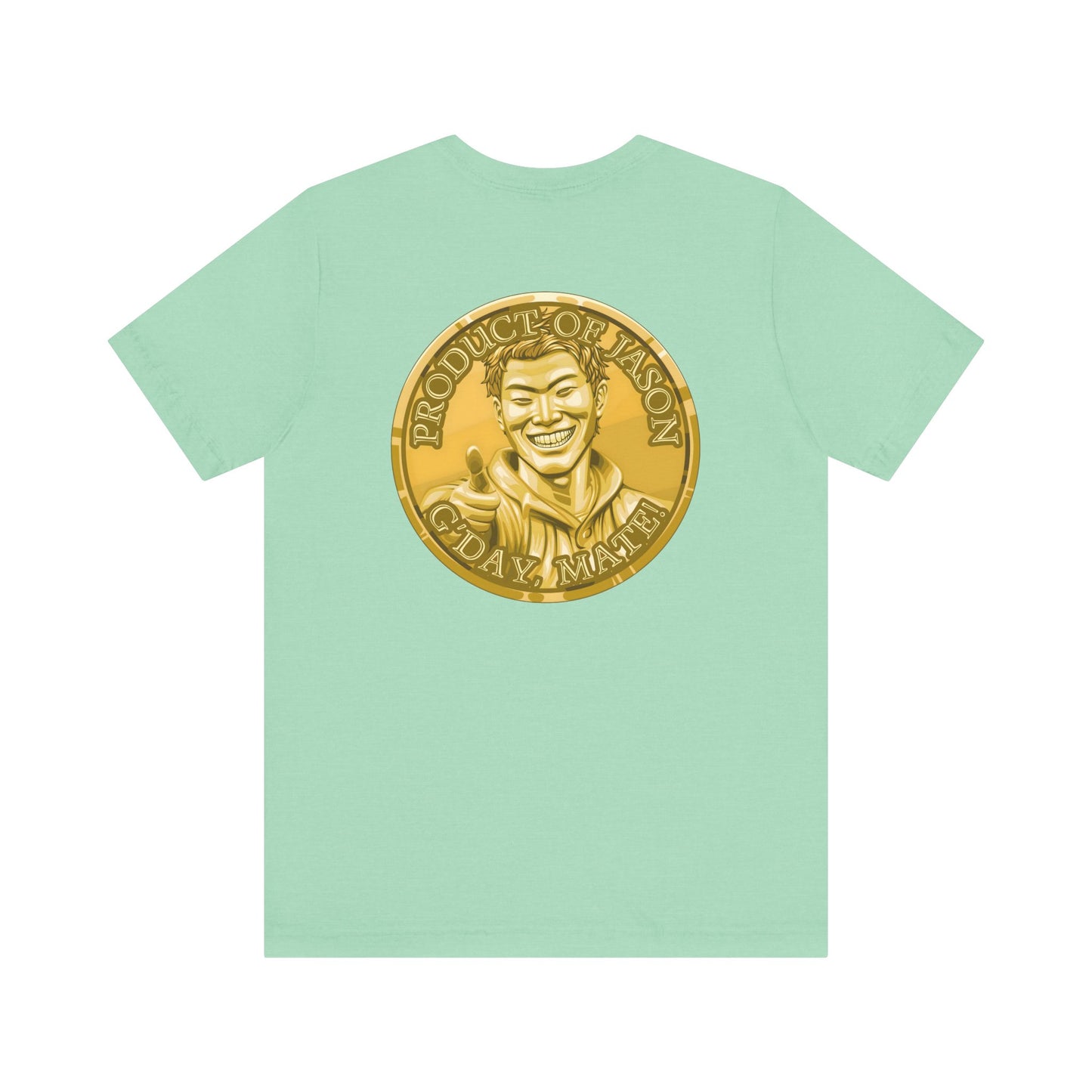 Gold Spirit Coin I Went to a Magical Alternate Universe and All I Got was Vast Cosmic Power T-Shirt He Who Fights With Monsters Asano
