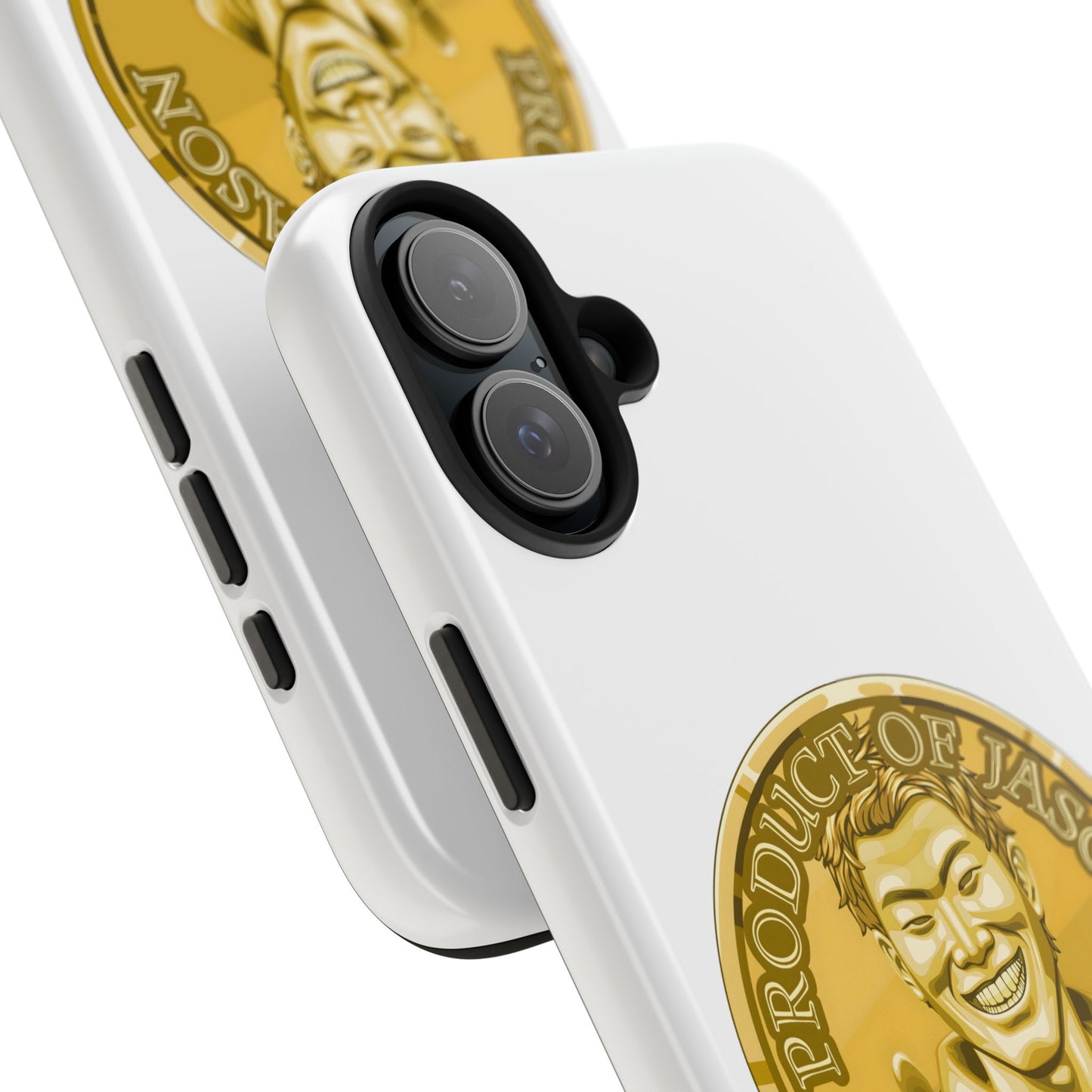 iPhone and Samsung Gold Spirit Coin Tough Phone Case - Durable Protection