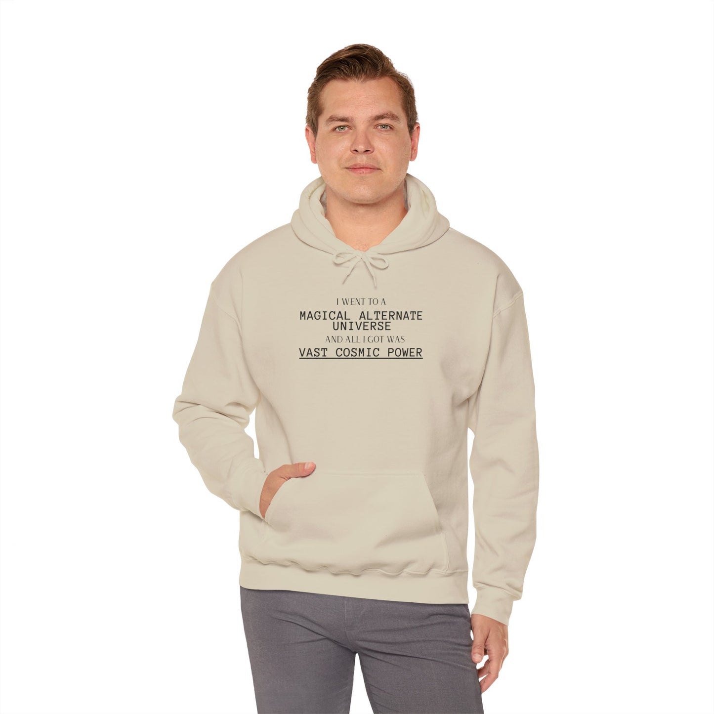 Gold Rank He Who Fights With Monsters Fan Fiction Hoodie  I went to a MAGICAL ALTERNATE UNIVERSE and all I got was Vast Cosmic Power