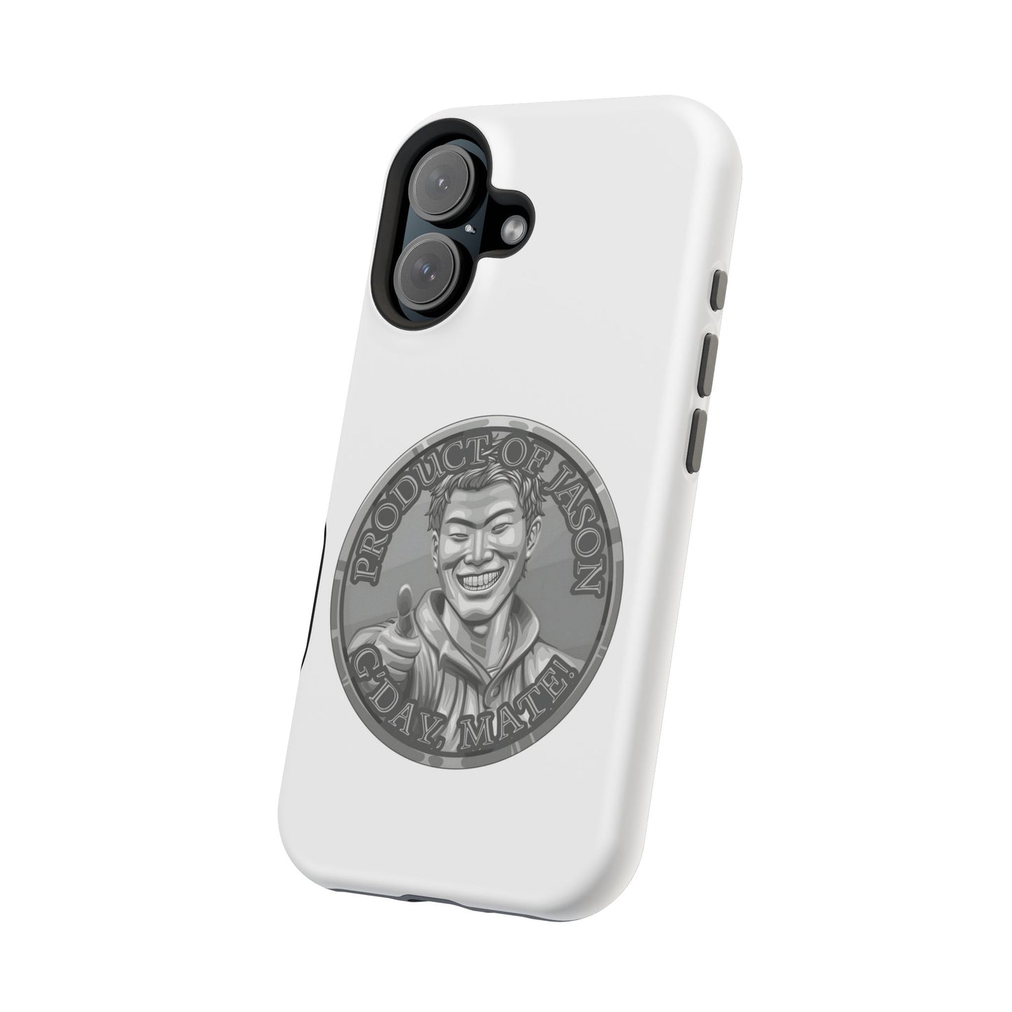 Silver Spirit Coin MagSafe Magnetic Tough Case