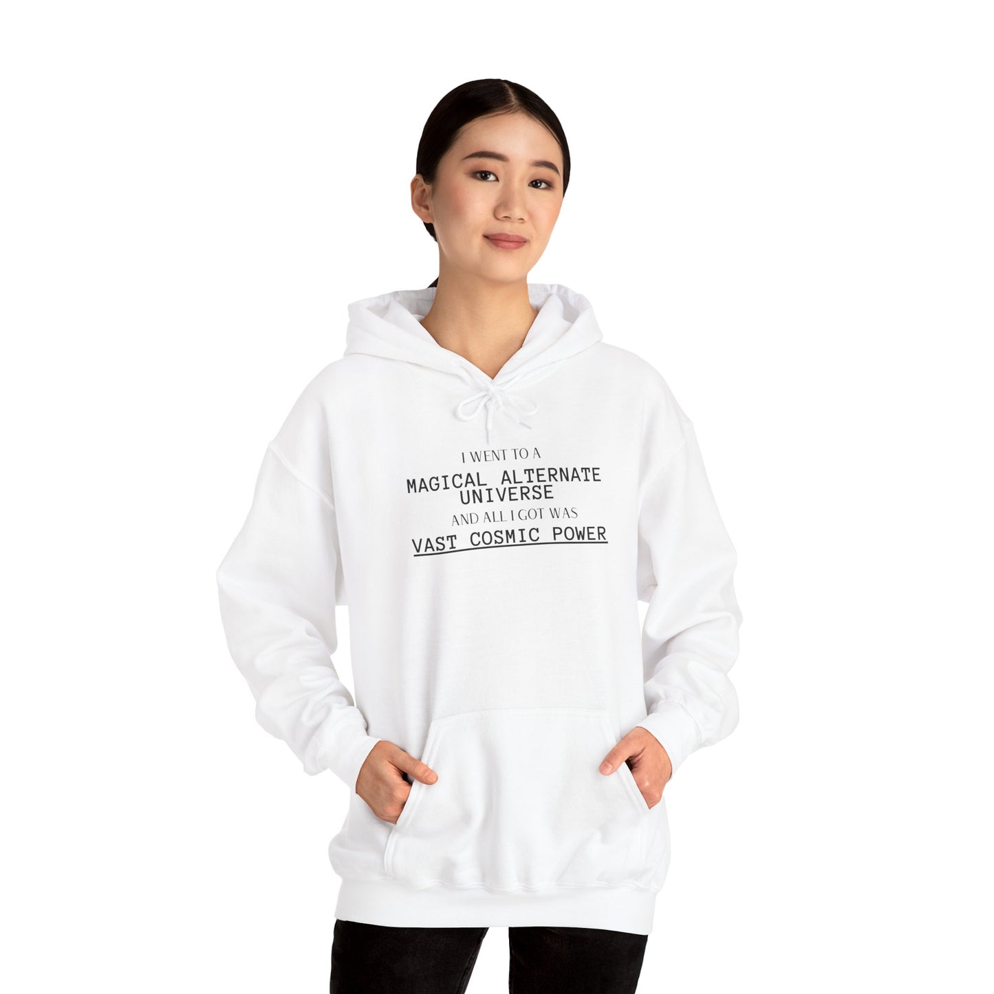 Diamond Rank He Who Fights With Monsters Fan Fiction Hoodie I went to a MAGICAL ALTERNATE UNIVERSE and all I got was Vast Cosmic Power