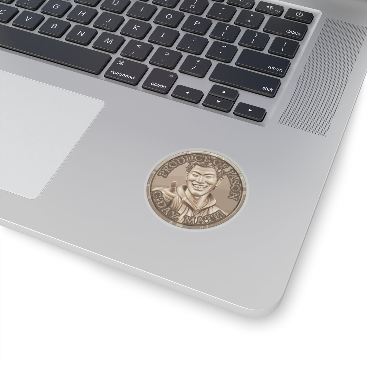 (Indoor) Bronze Spirit Coin Sticker of He Who Fights With Monsters Jason Asano Bronze Coin Sticker G'day Mate Product of Jason Sticker Bronze Rank