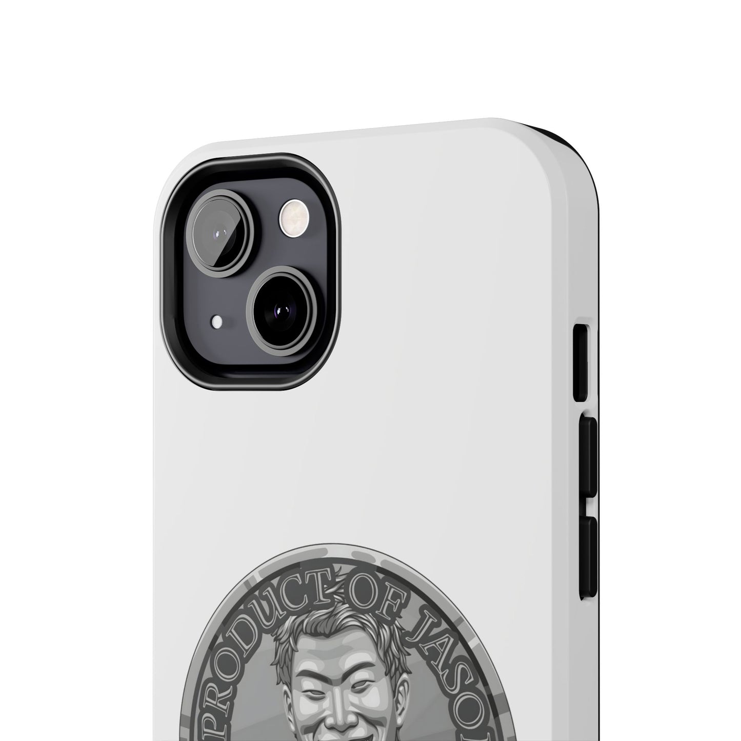 iPhone and Samsung Silver Spirit Coin Tough Phone Case - Durable Protection