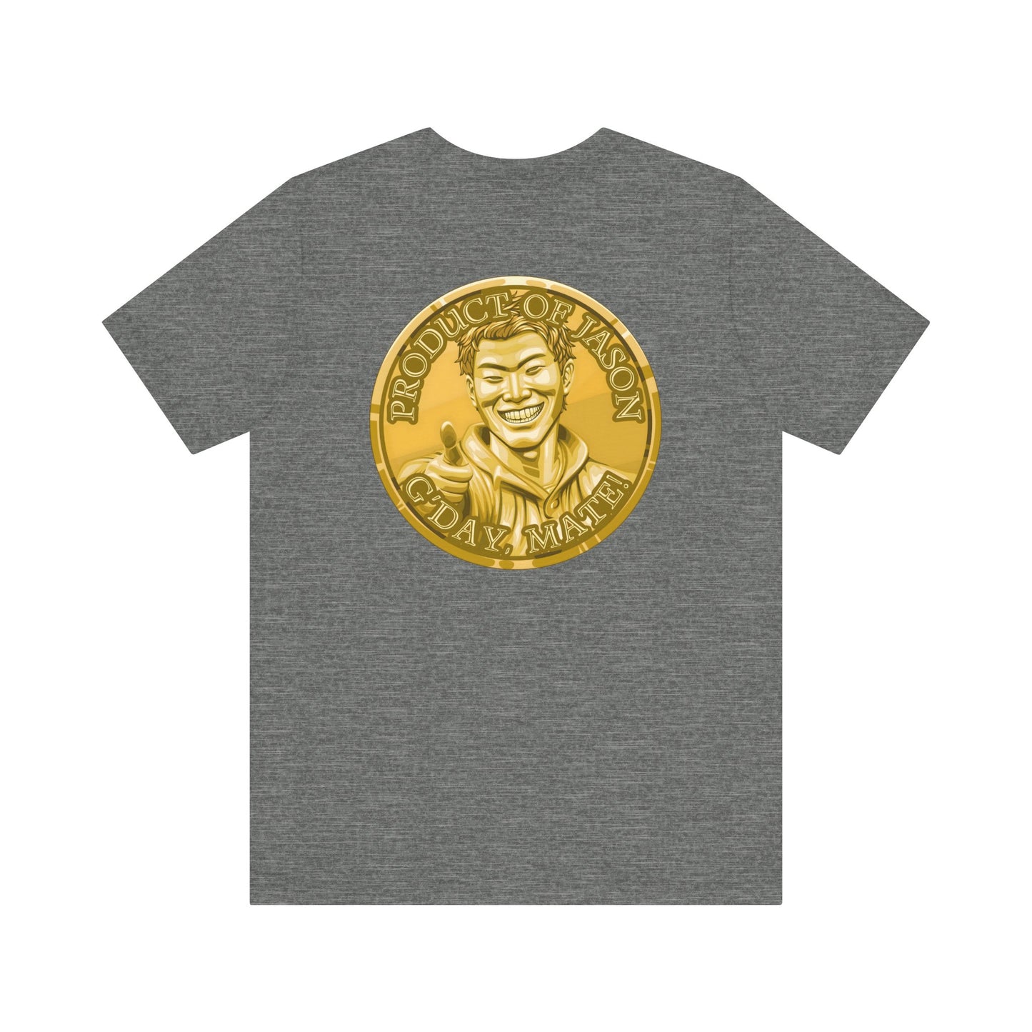 Gold Spirit Coin I Went to a Magical Alternate Universe and All I Got was Vast Cosmic Power T-Shirt He Who Fights With Monsters Asano