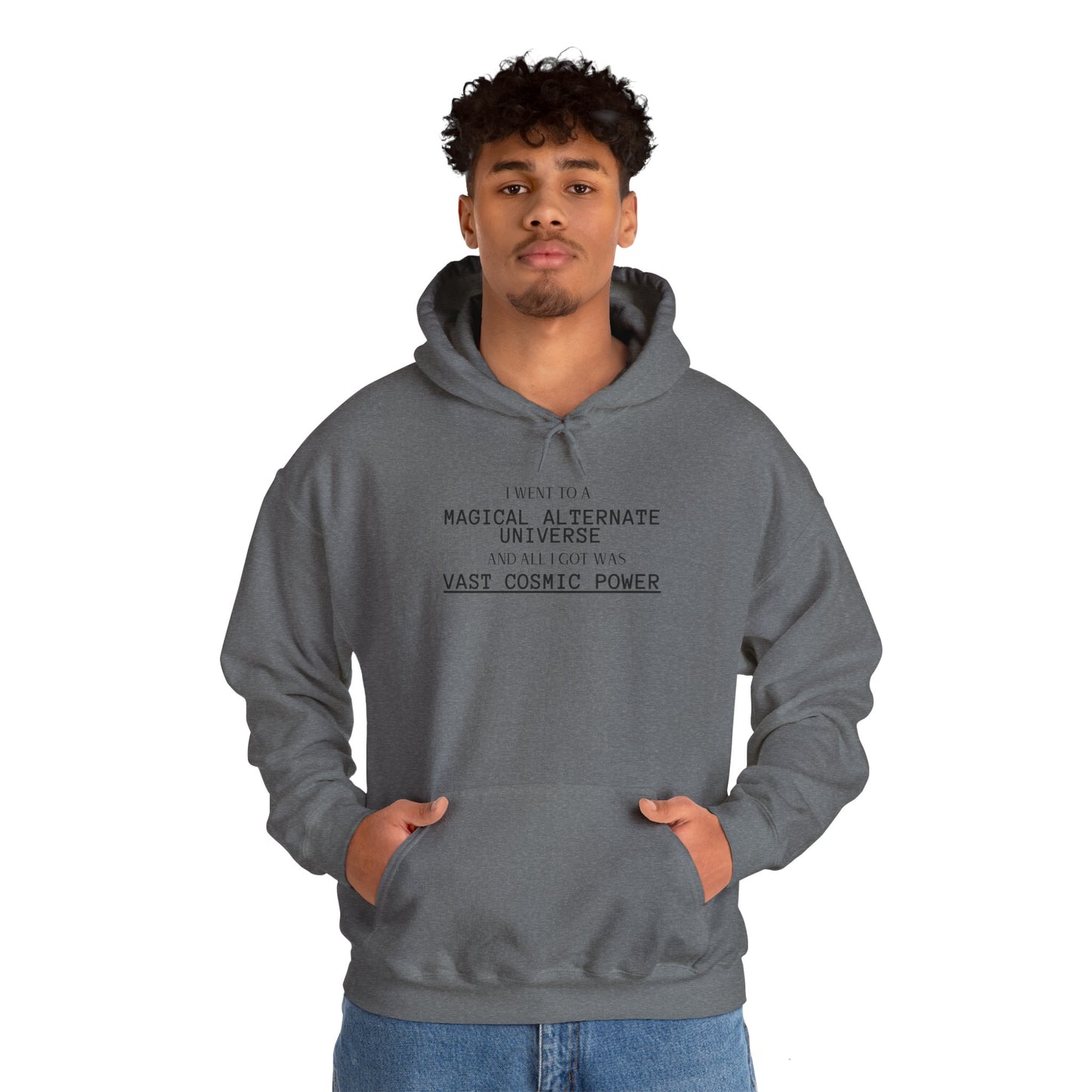 Silver Rank He Who Fights With Monsters Fan Fiction Hoodie I went to a MAGICAL ALTERNATE UNIVERSE and all I got was Vast Cosmic Power