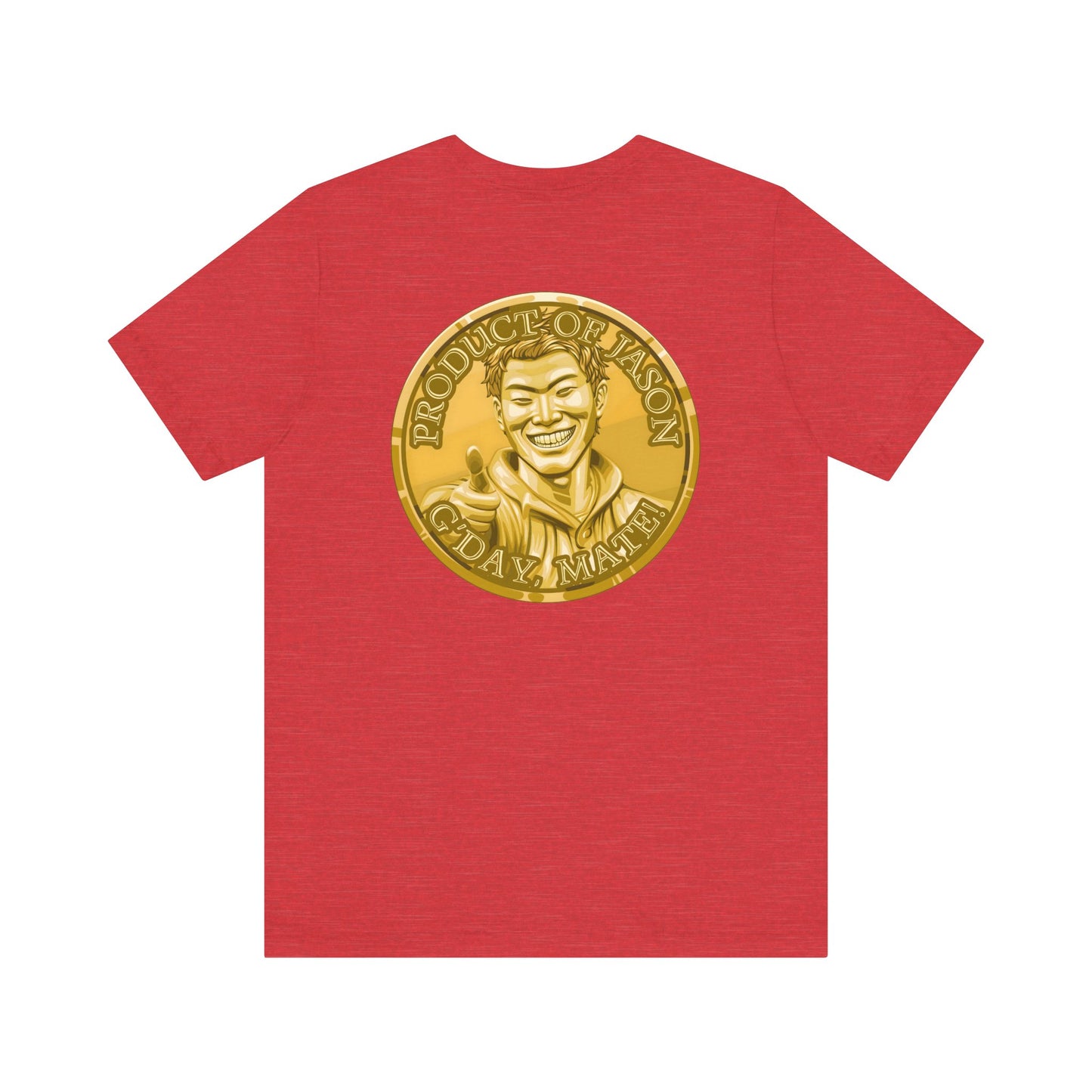 Gold Spirit Coin I Went to a Magical Alternate Universe and All I Got was Vast Cosmic Power T-Shirt He Who Fights With Monsters Asano