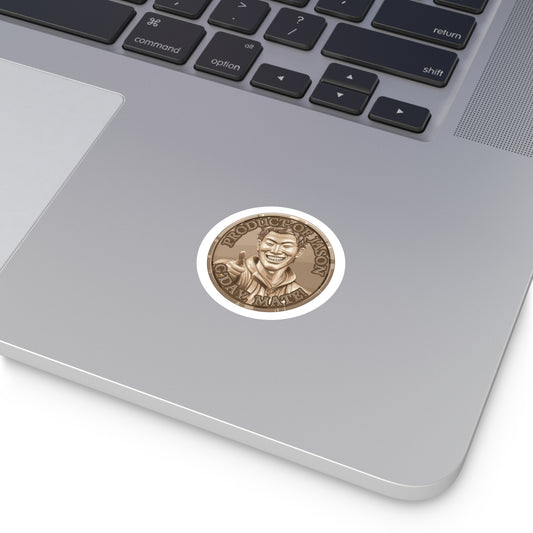 (Indoor/Outdoor) Product of Jason, G'day Mate Bronze Rank Spirit Coin Sticker HWFWM Fan Merch Fan Designed Spirit Coin Stickere He Who Fights with Monsters
