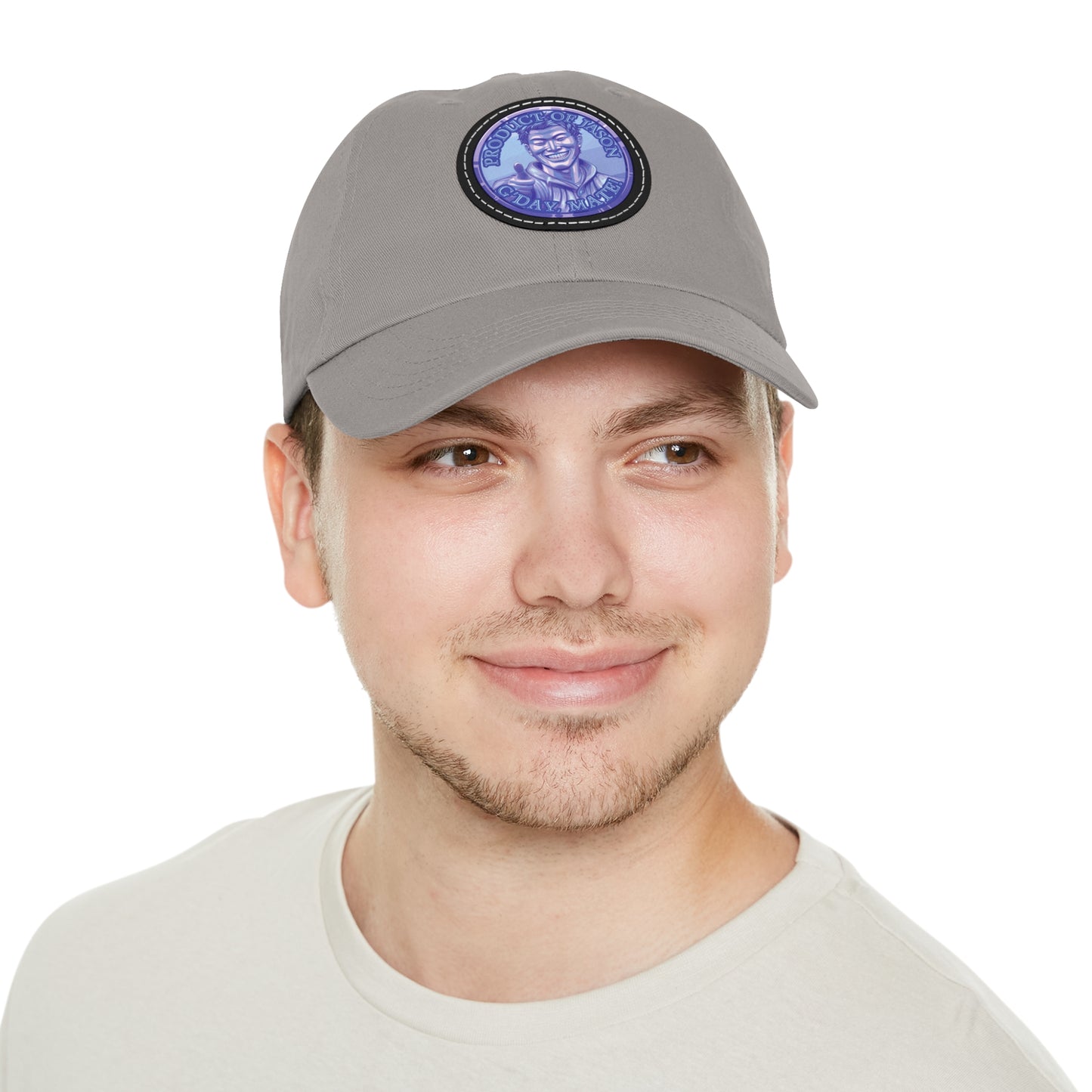 Diamond Spirit Coin Leather Patch Hat of He Who Fights With Monsters Jason Asano Diamond Coin Hat G'day Mate Product of Jason Ha ts
