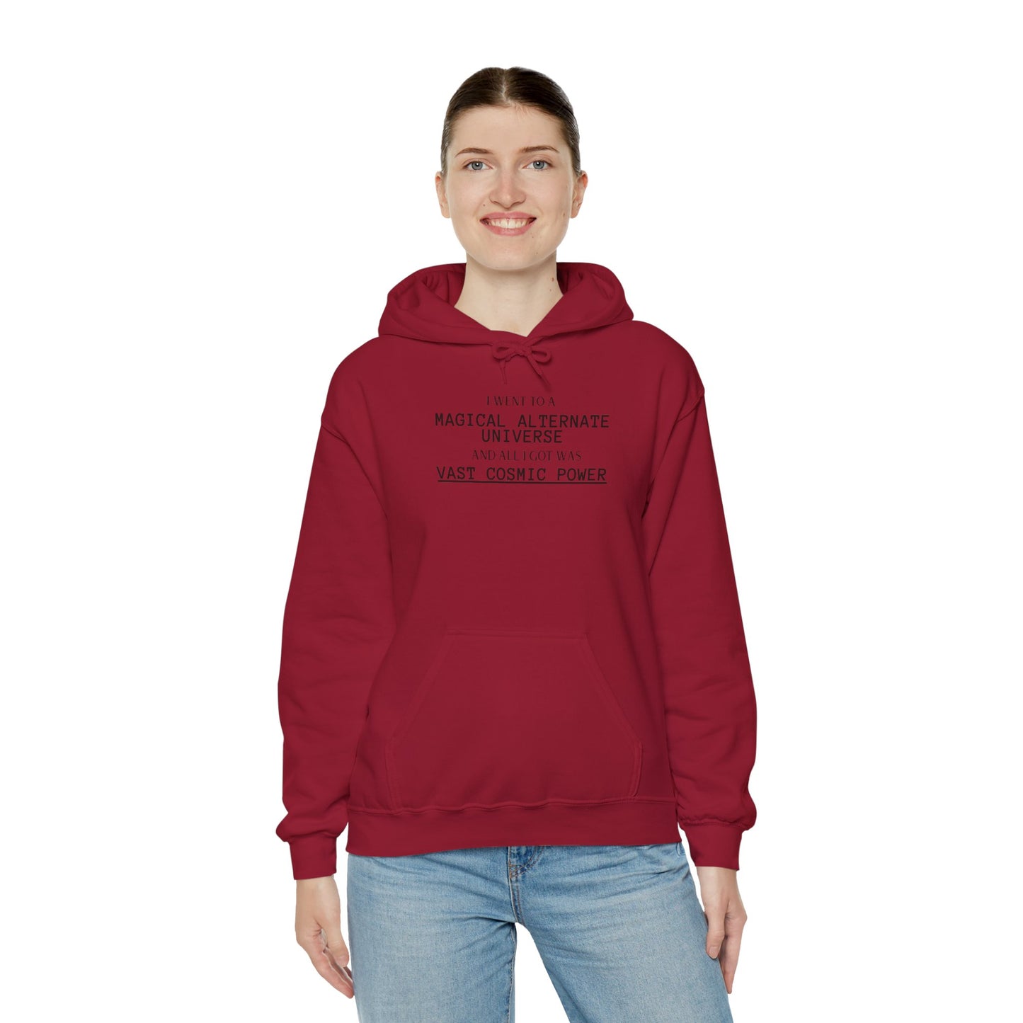 Diamond Rank He Who Fights With Monsters Fan Fiction Hoodie I went to a MAGICAL ALTERNATE UNIVERSE and all I got was Vast Cosmic Power